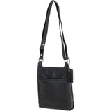 Vintage Small Leather Travel Shoulder Bag Grey: G24