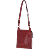 Vintage Small Leather Travel Shoulder Bag Red – G24