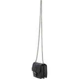 Vintage Mini Leather Cross Body Shoulder Bag With Chain Strap Grey: G27