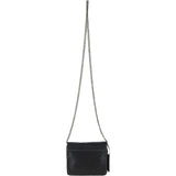 Vintage Mini Leather Cross Body Shoulder Bag With Chain Strap Grey: G27