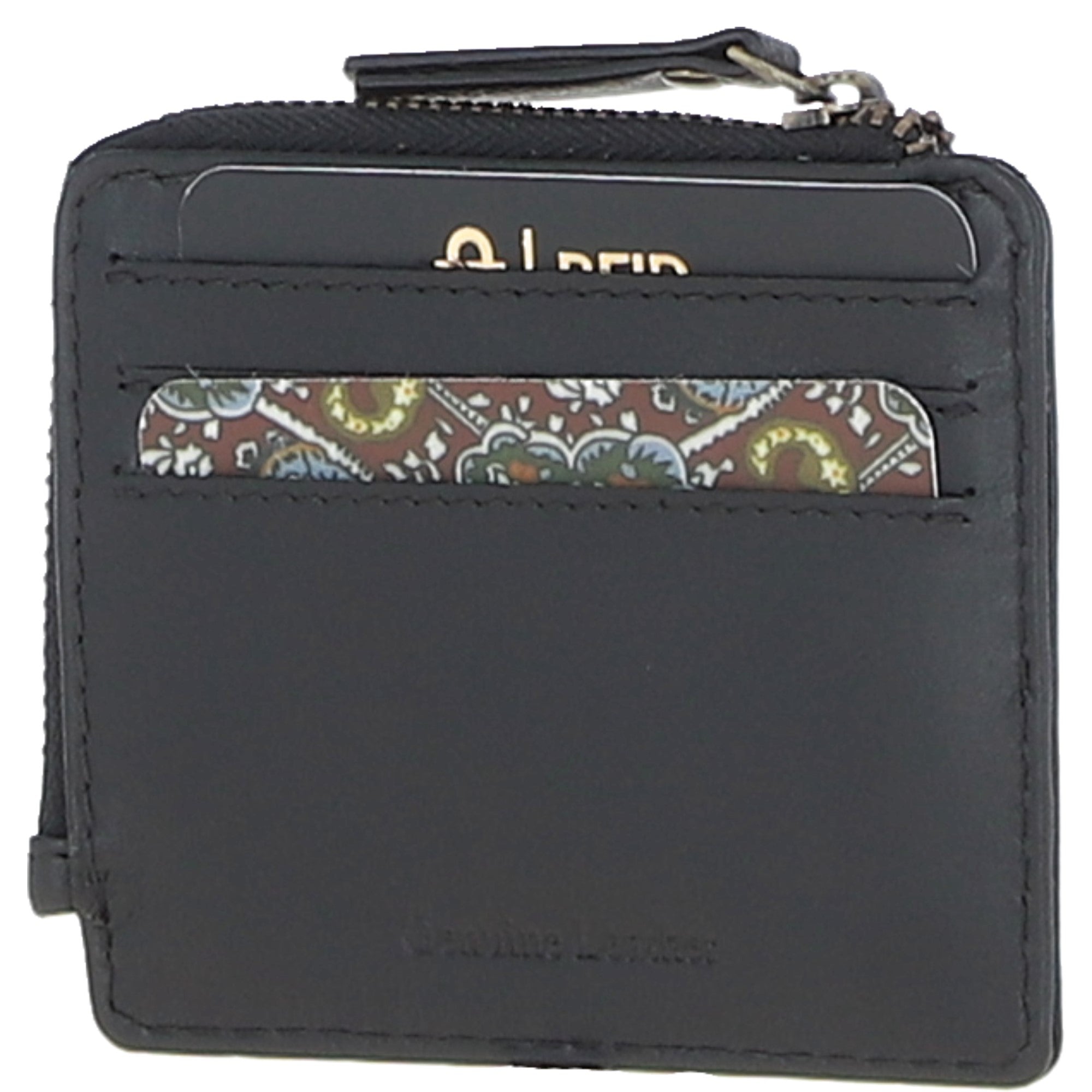 Gabicci Leather Card Holder Black: GB-805