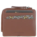 Gabicci Leather Card Holder Tan: GB-805