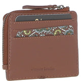 Gabicci Leather Card Holder Tan: GB-805