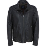 Trapper Mens Leather Jacket Dk Brown 27: no1