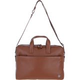Brampton Leather Men's Laptop Bag Tan: 64547