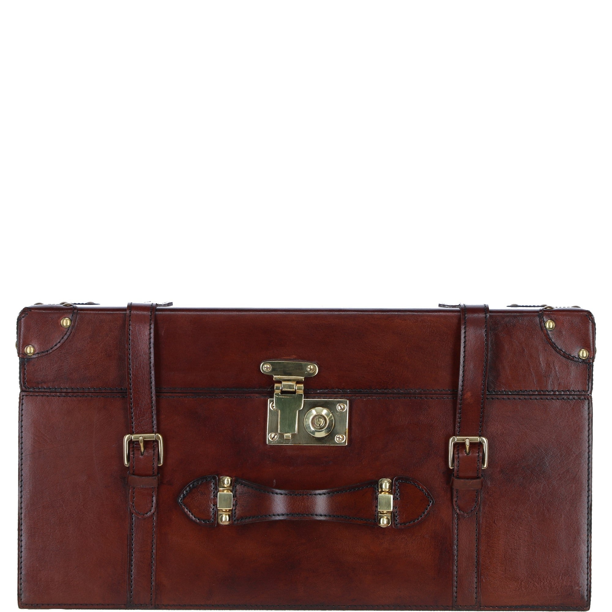Ashwood Vintage Large Leather Box: LF-186