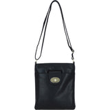 Ashwood Leather Crossbody Bag Black: M-87