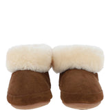 Sheepskin Slippers Chestnut: LADIES BOOTYS