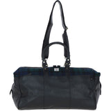 Ashwood Leather & Harris Tweed® Cloth Doctor Holdall Black/Watch: TW-42-03-BW