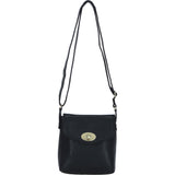 Ashwood Leather Crossbody Bag Black: M-83