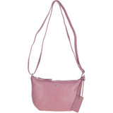Elegant Leather Crossbody Bag Cameo Rose: Galway