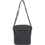 Real Leather Messenger Bag Brown: LISBON
