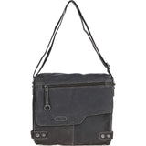 Men's Leather Messenger Bag Brown : 8353