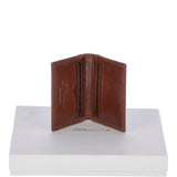 Vegetable Tanned 8 Card holder Wallet Tan : 1290-VT