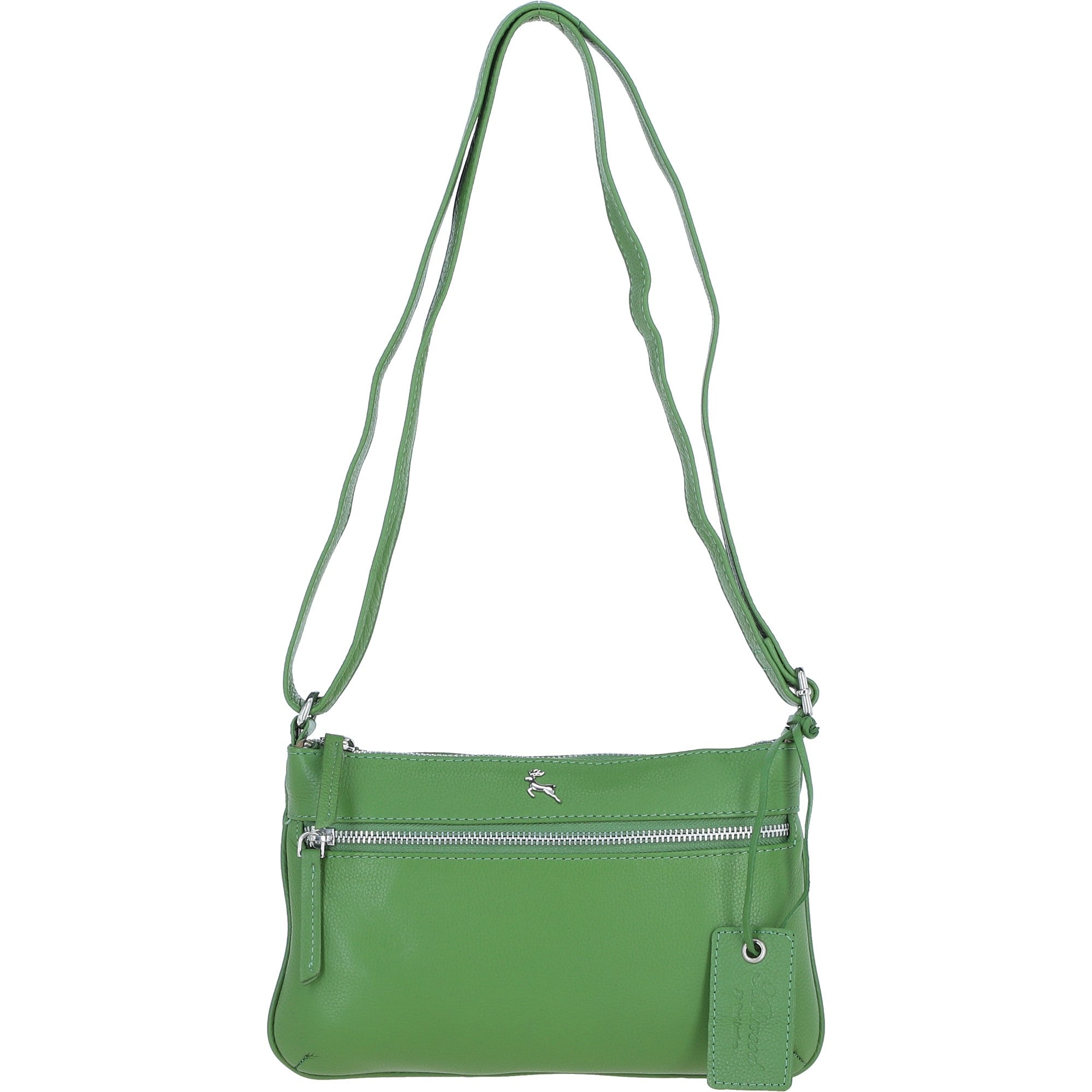Ashwood Leather Crossbody Bag Fern: Swansea