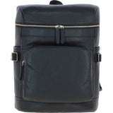 Ashwood Classic Leather Laptop Rucksack Black: Q-45