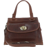Ashwood Small Leather Grab Bag Brown: V-82