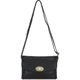 Elegant Ashwood Leather Crossbody Bag Brown: M-82