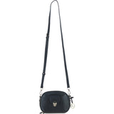 Ashwood Leather Compact Crossbody Bag with Adjustable Strap Black: Y-53