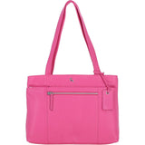 Ashwood Elegant Multi-Pocket Shoulder Bag Hot Pink: Newport