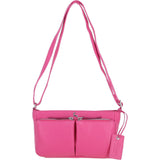 Ashwood Leather Crossbody Bag Hot Pink: Iverness