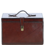 Ashwood Leather's Luxury Jewellery Box Medium Chestnut: LF-166