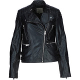 Brampton Leather Ladies Biker Jacket Black: B Soho