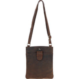 Ashwood Tab Crossbody Bag Mud/brown: ELA 1496