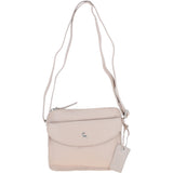 Ashwood Leather Ladies Crossbody Bag Mushroom: Glasgow