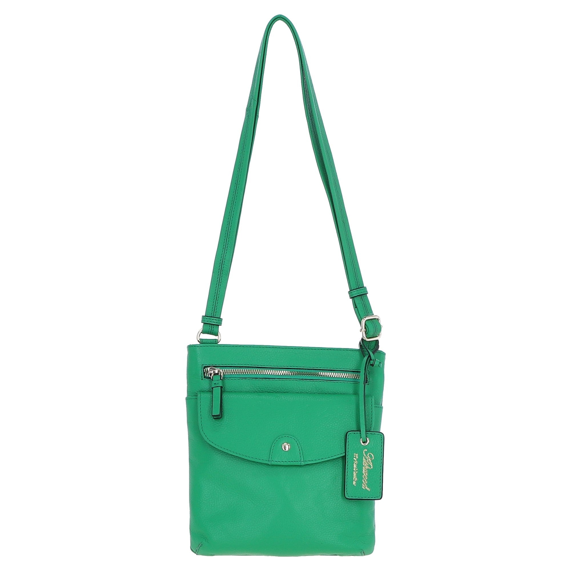 Ashwood Leather Crossbody Bag Gumdrop Green: CB-5