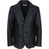 Classic Men's Ashwood Leather Blazer Black: AWL-2288