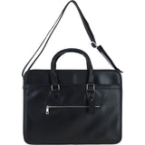 Ashwood Leather Large Business Case Black: PL-48