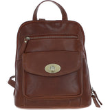 Exquisite Ashwood Leather Backpack Tan: M-85