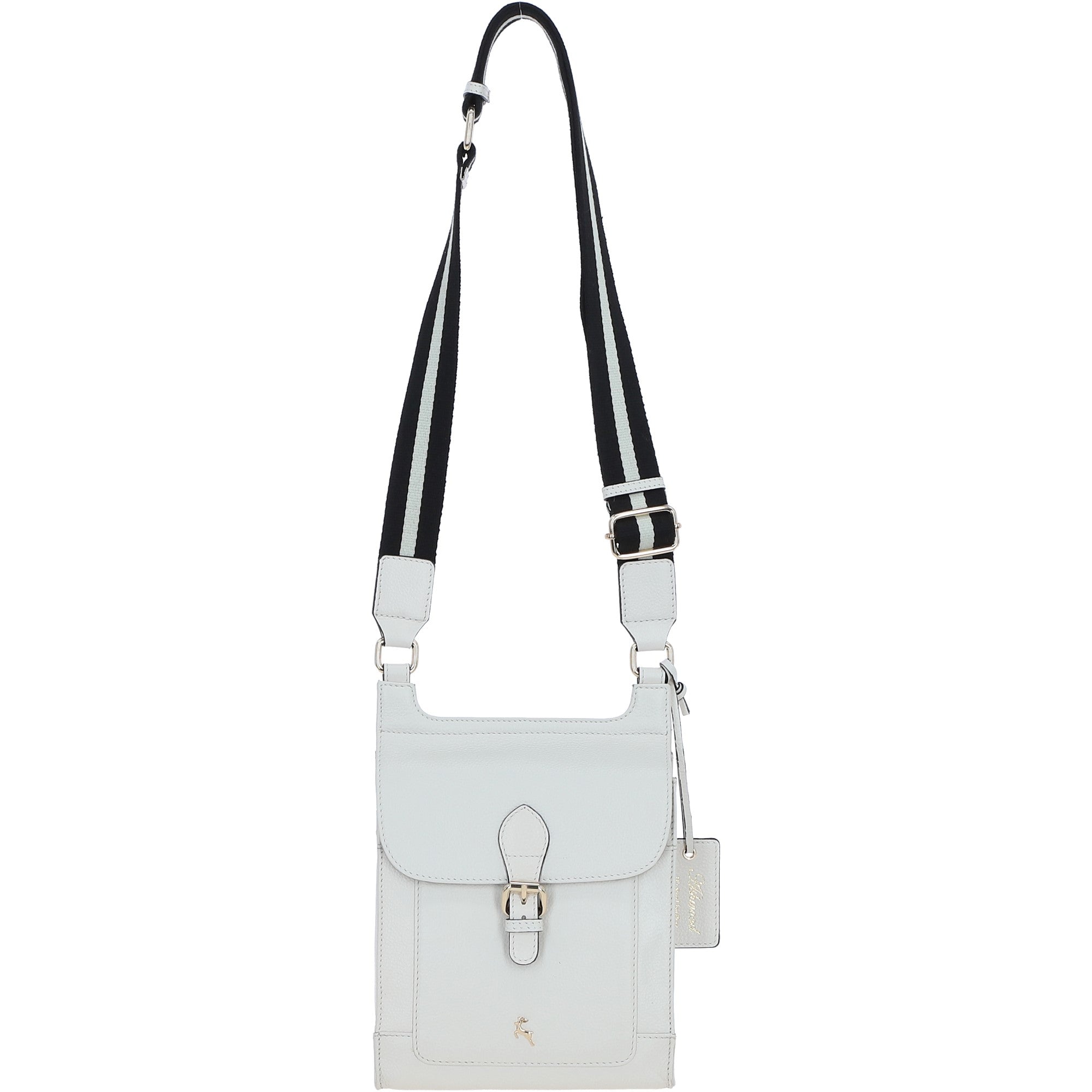 Ashwood Leather Exquisite Crossbody Bag White: X-33