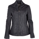 Leather Jacket  Navy/nap: AWL-738