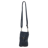 Ashwood Leather Crossbody Smart Phone Bag Navy: D-99