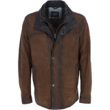 Mens Trapper Jacket Brown 27: classic