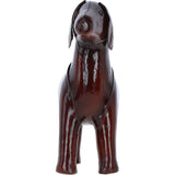 Premium Leather Dog Home Decor Chestnut: lf-181