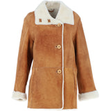 Sheepskin Coat Tan: KB 460