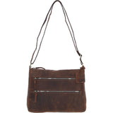 Vintage Ashwood Leather Handbag Mud/brown: Bewdley