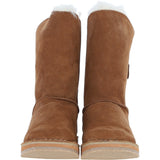Fenland Ladies Sheepskin Boots Chestnut: Tiffany-Boots
