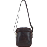 Ashwood Leather Men's Cross Body Bag Brown: PL-43