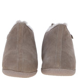 Fenland Classic Suede Sheepskin Bootie Slippers Taupe: DARWIN