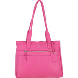 Sleek & Spacious Shoulder Bag Hot Pink: London