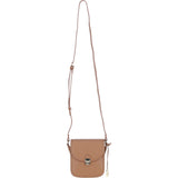 Ashwood Elegant Leather Crossbody Bag with Twist Lock Butterscotch: Y-52