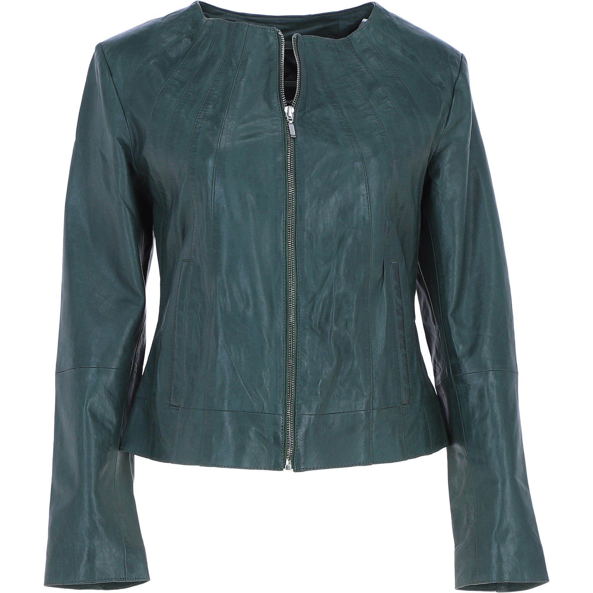 Ashwood Leather Jacket Green: AWL-281