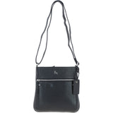 Ashwood Women's Leather Shoulder Bag Black: Edinburgh