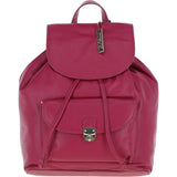 Ashwood Genuine Leather Compact Backpack Raspberry: Y-57
