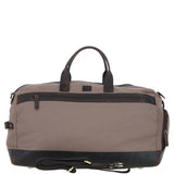 Fenland Canvas & Leather Holdall Mud/grey: FEN-757