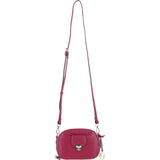 Ashwood Leather Compact Crossbody Bag with Adjustable Strap Raspberry: Y-53